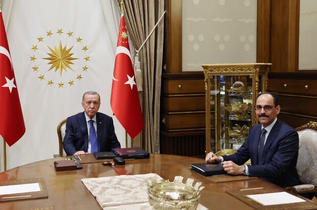 Cumhurbaşkanı Erdoğan, Kalın'ı kabul etti