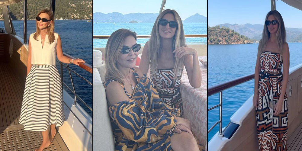 Yakın dostlar Göcek'te...