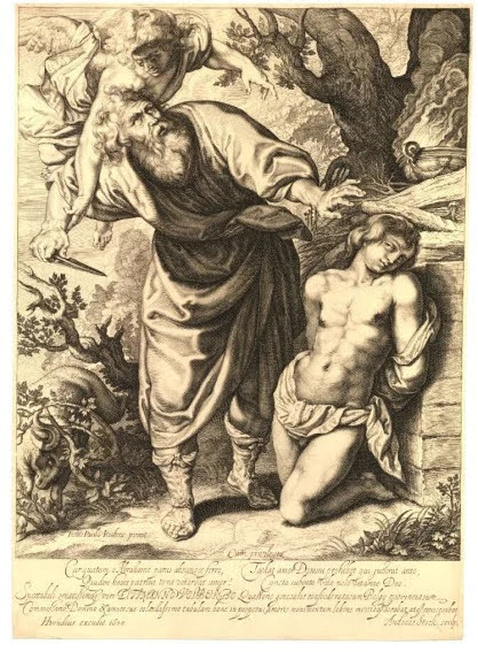 Rubens'in kurban tablosu.