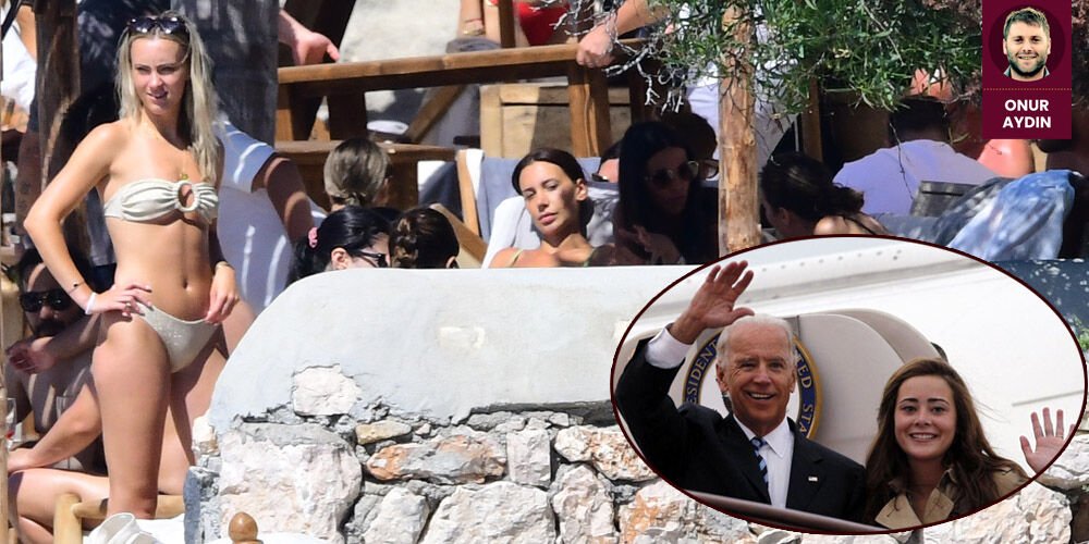 Biden'ın torunu Çeşme'de...