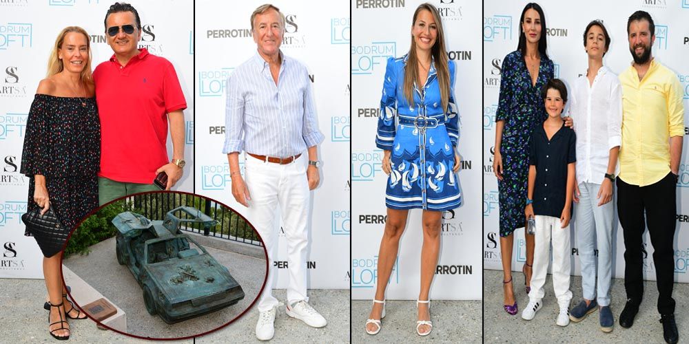 Sanat tutkunları Bodrum'da...