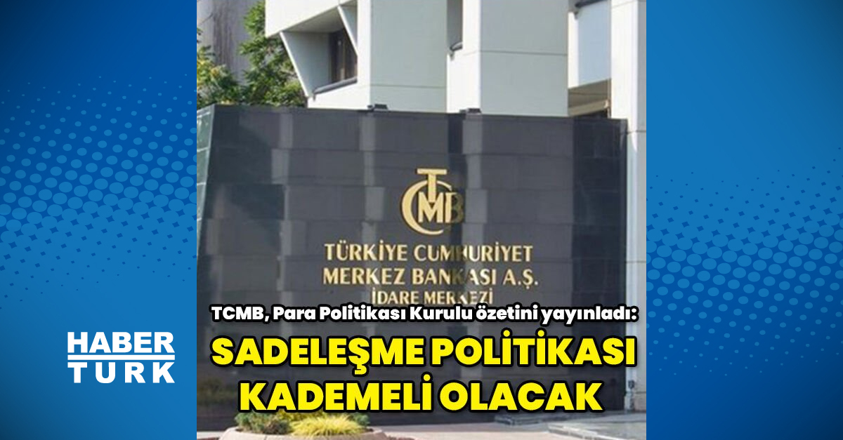 TCMB, faiz artırımı kararıyla parasal sıkılaştırma sürecinin başladığını ve para politikasının etkinliğinin artacağını belirtti. Politika faizi yüzde 8,5’ten yüzde 15’e yükseltilmiştir. TCMB, fiyat istikrarının sürekliliğini sağlamak için cari dengeyi iyileştirecek stratejik yatırımları desteklemeye devam edecektir. Kararlarını öngörülebilir, veri odaklı ve şeffaf bir çerçevede almaya devam edecektir.