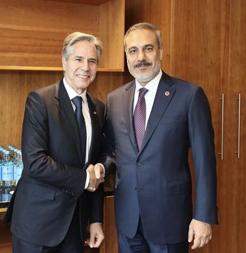 Dışişleri Bakanı Hakan Fidan, ABD Dışişleri Bakanı Blinken ile görüştü.