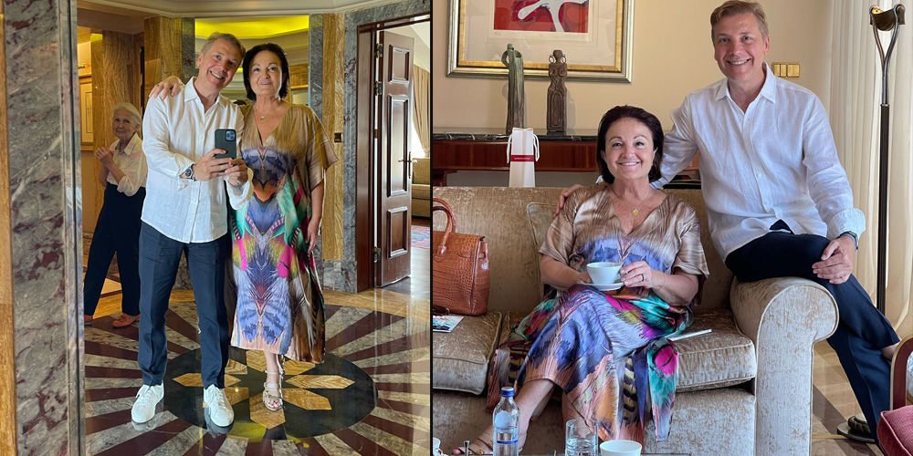 Yakın dostlar bir arada...