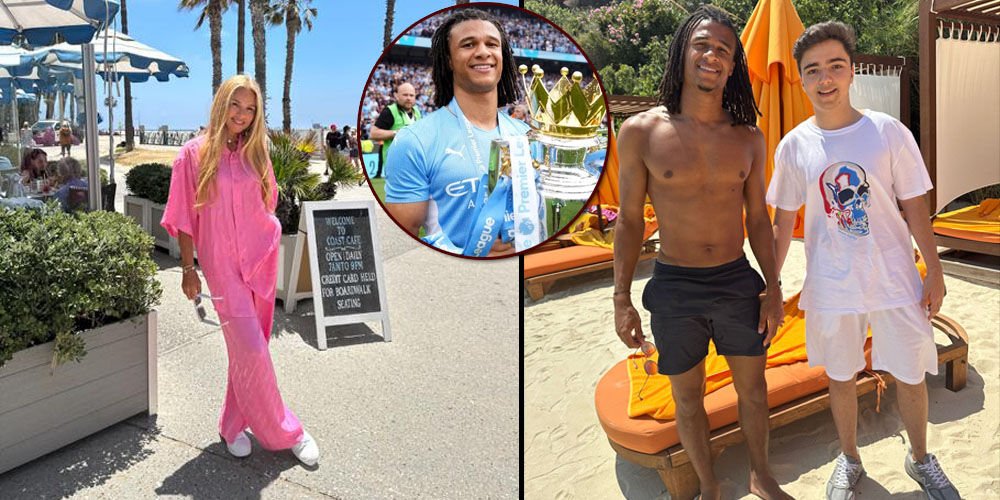 Manchester City yıldızıyla tatilde