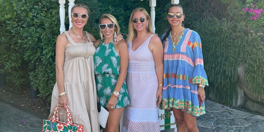 Yazın keyfini çıkarıyorlar