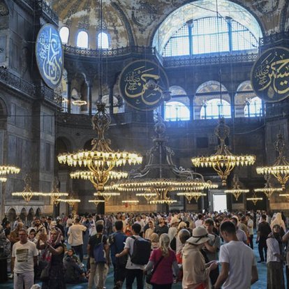 Son dakika: Ayasofya Camisi'nin açılışının 3'üncü yılı! Prof. Erbaş: En mutlu günlerimizden