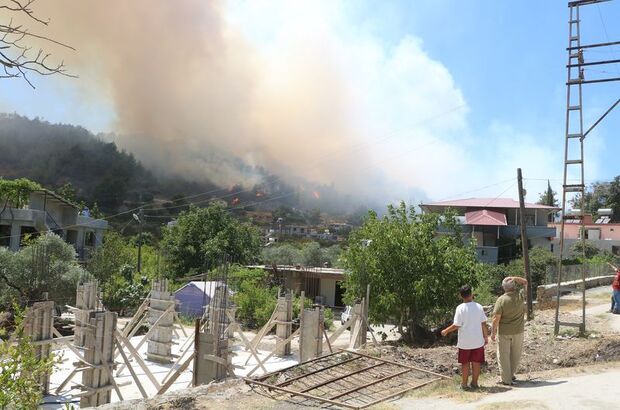 Hatay ve İzmir'de orman yangını çıktı