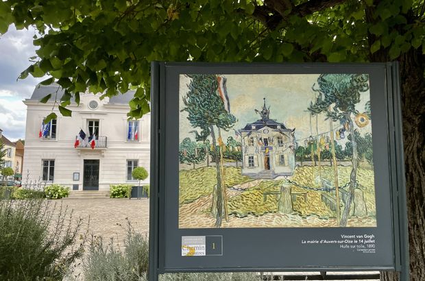 Van Gogh'un son eserlerini resmettiği köy!