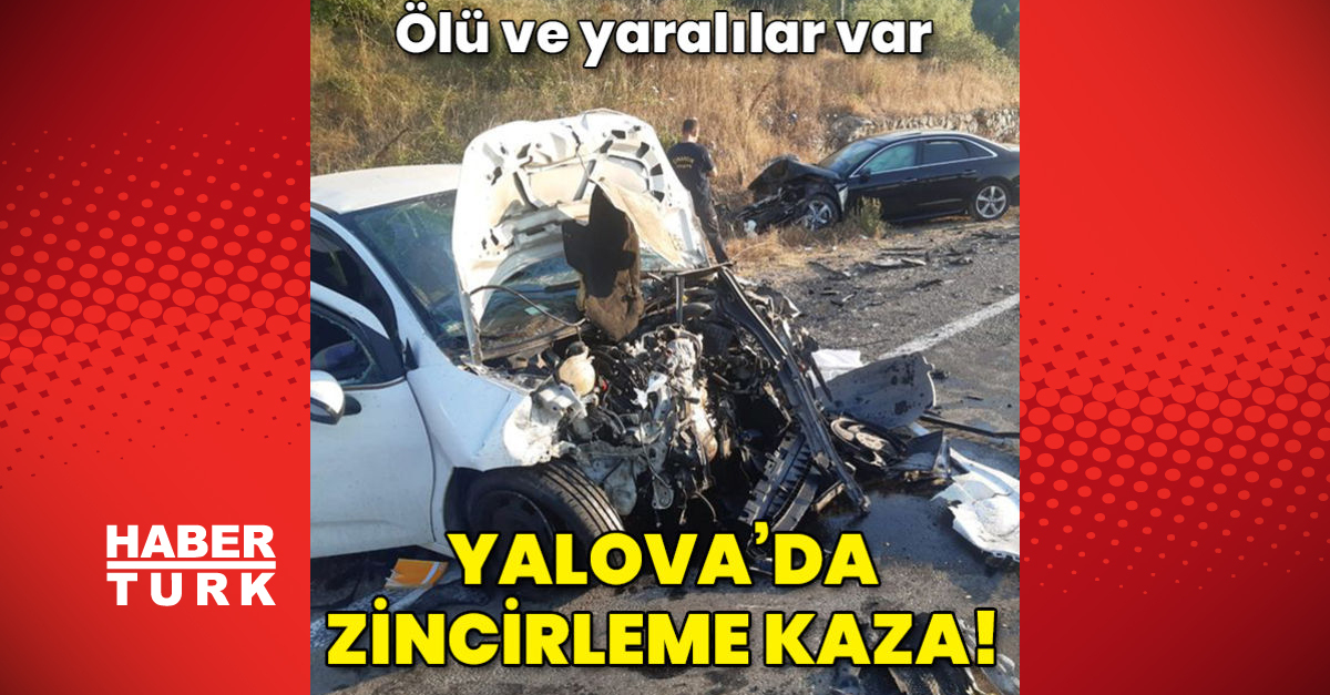 Yalova'da Zincirleme Trafik Kazasında 2 Kişi öldü, 5 Kişi Yaralandı ...