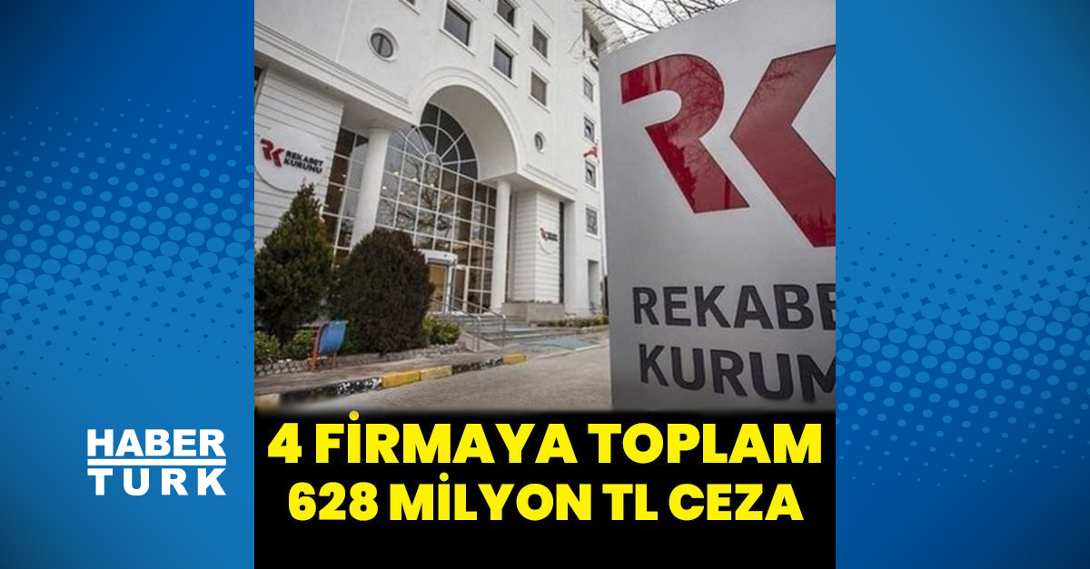 Rekabet Kurulu, Samsung, LG, SVS ve Arçelik şirketlerine yeniden satış fiyatı tespiti nedeniyle 628 milyon TL ceza verdi. Arçelik’e 365 milyon TL, Samsung’a 227 milyon TL, SVS’ye 1.9 milyon TL ve LG’ye 33.8 milyon TL ceza uygulandı. Şirketlere verilen cezaların gerekçeli kararın tebliğinden itibaren 60 gün içinde itiraz edilebileceği belirtildi.