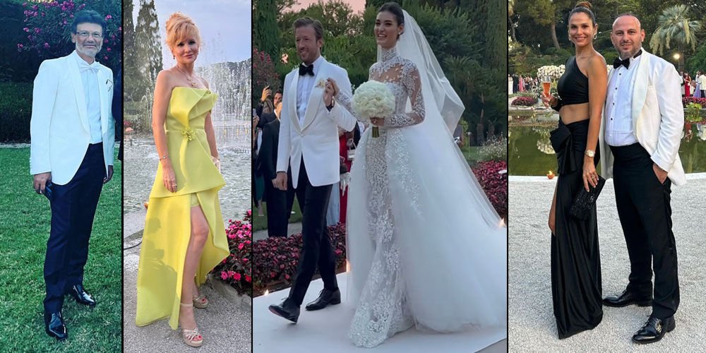 Fransa'da görkemli düğün