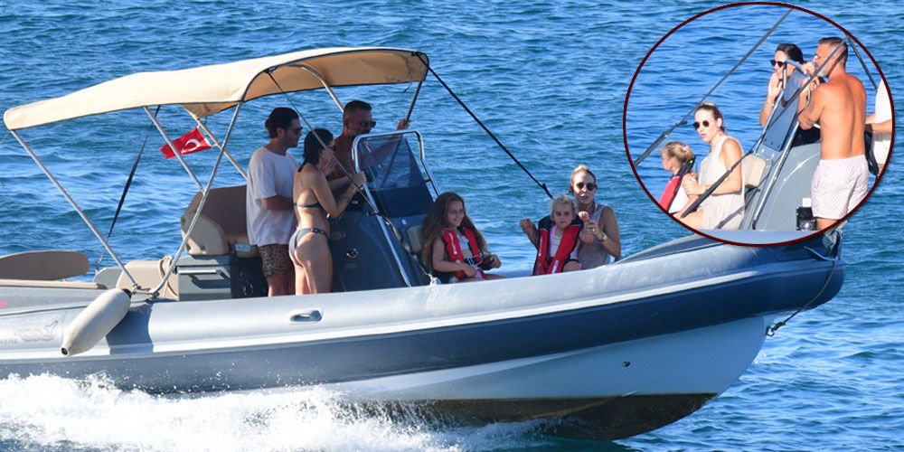 Garihler'in deniz keyfi...