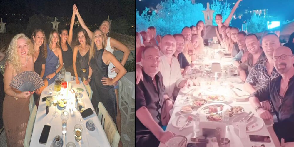 Yalıkavak'ta akşam yemeği...