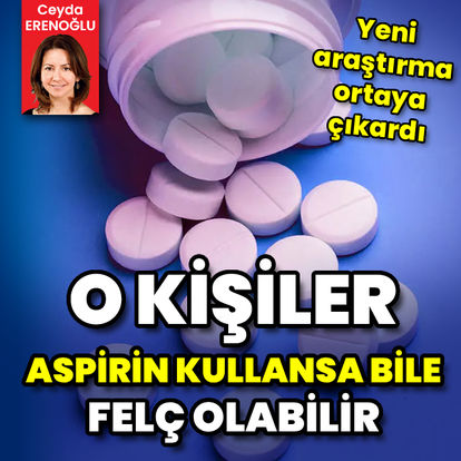 Yeni araştırma aspirin direnci olan hastaların felç geçirme nedenini ortaya koydu