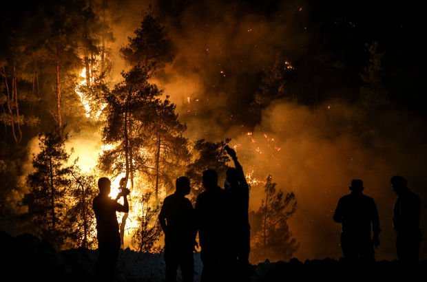 Bilecik ve Bursa'da etkili olan yangın kısmen kontrol altında