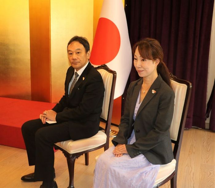 Japonya Uluslararası İşbirliği Ajansı (JICA) Türkiye Temsilcisi Yuko Tanaka (sağda)