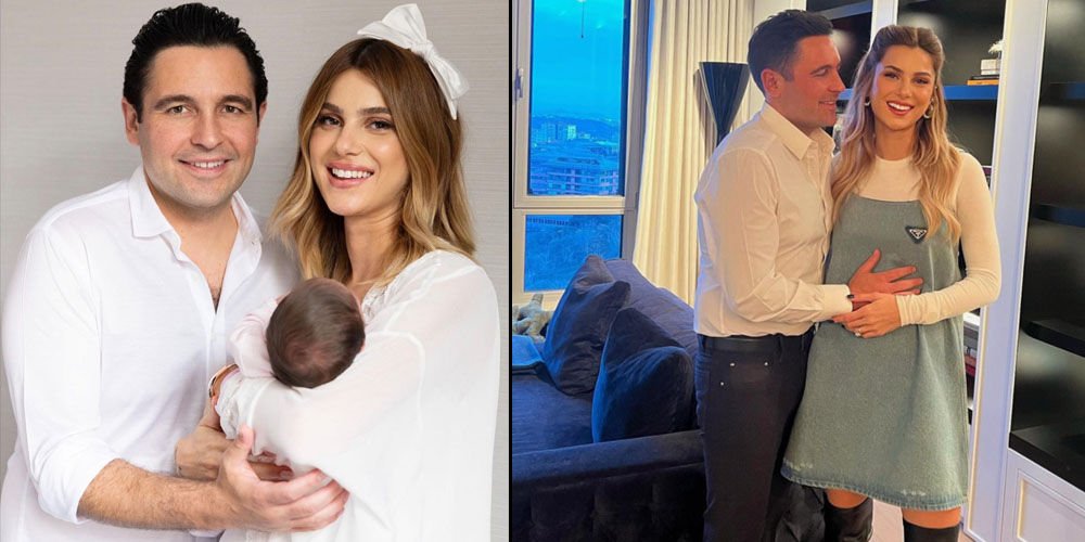 Sabancılar, kızlarıyla poz verdi