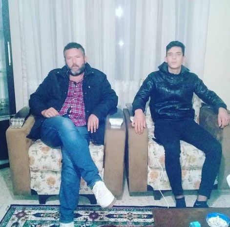 Aydın Güler ve oğlu Çağatay Güler.