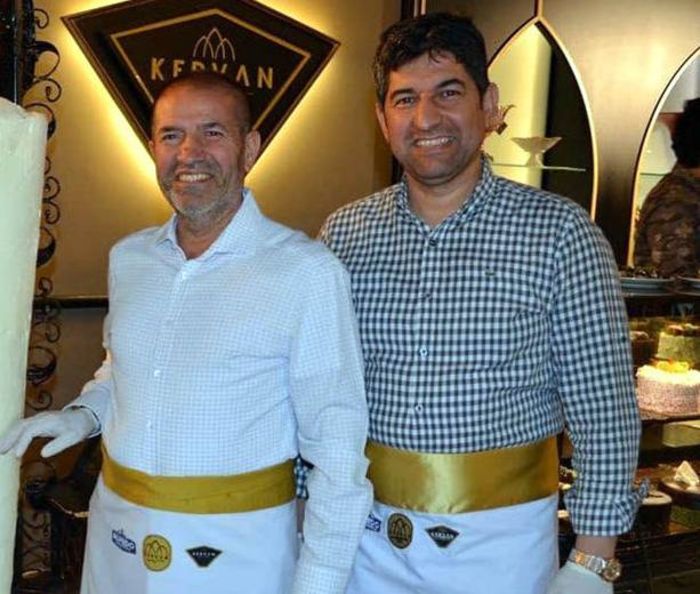 Sami Kervancıoğlu (solda) ve Mustafa Pekel