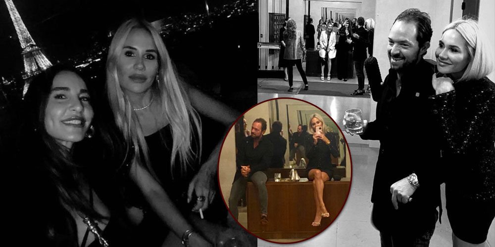 Dostlarıyla Paris'te buluştular