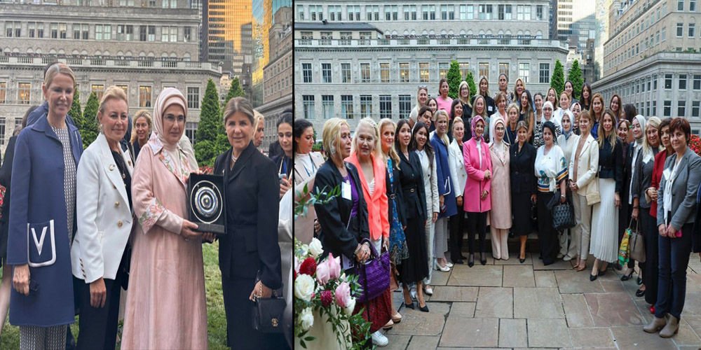 New York'ta "Dünyaya Yön Veren Kadınlar" etkinliği...