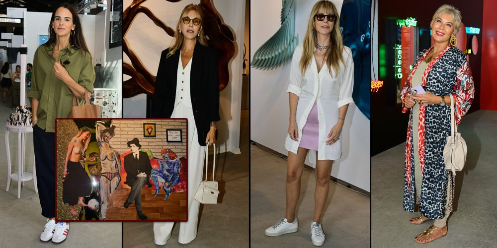 Çağdaş sanat tutkunları bir arada...