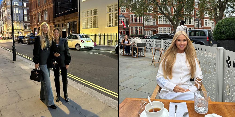 Anne-kız Londra'da...