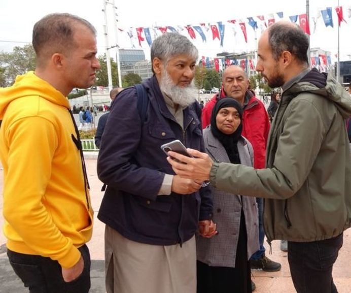 Hindistanlı turist Fatmabi Bımoosa Bhamjee ve eşi Moosai Bhamjee