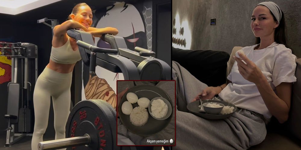 Özilhan'ın diyet menüsü!