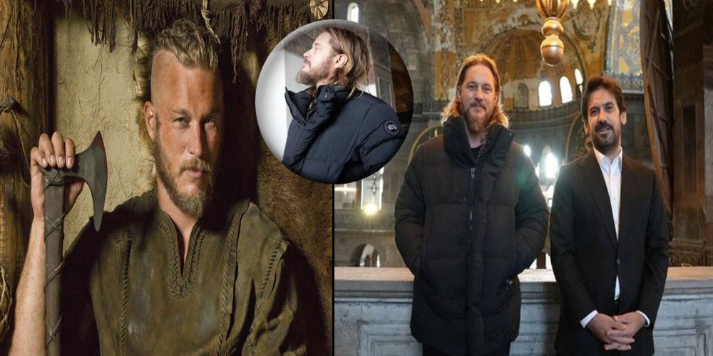 Vikings'in yıldızı İstanbul'da!