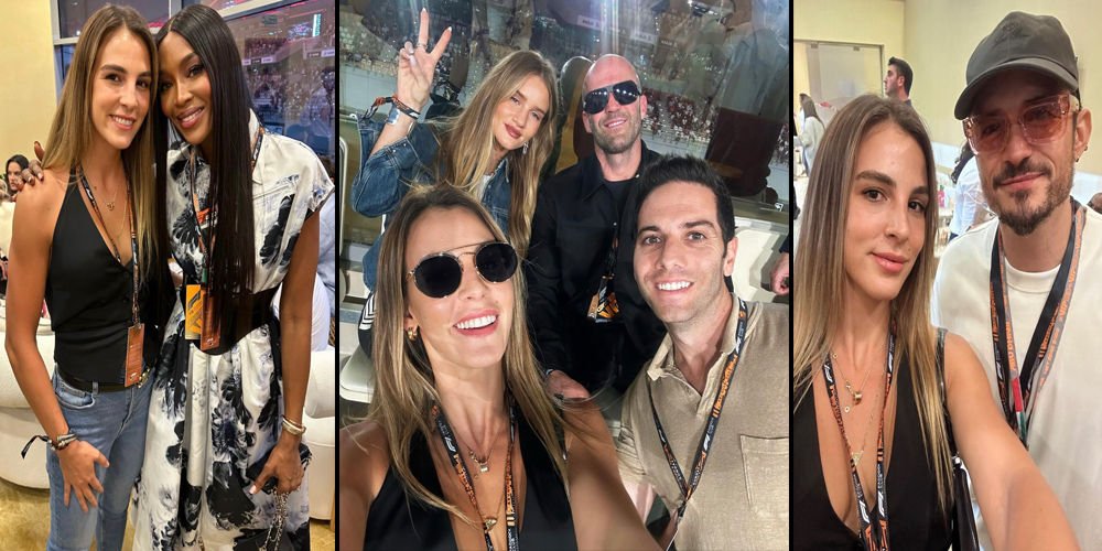 Ünlü isimlerle Formula 1 heyecanı!