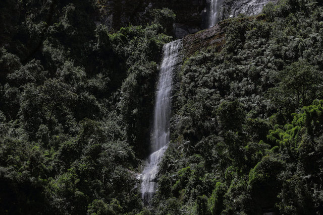 Cascada la novia водопад