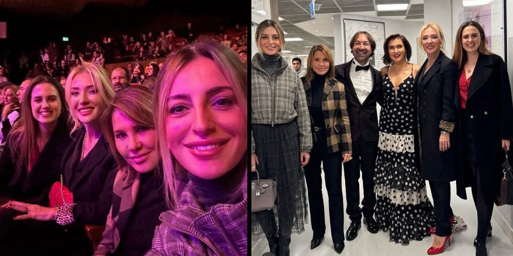 Şevval Sam ile eğlendiler