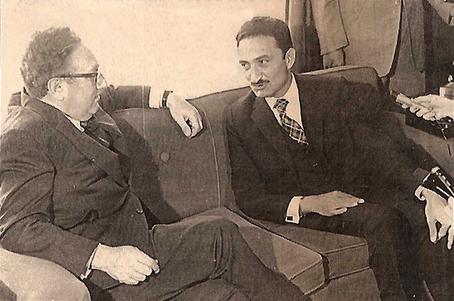 Henry Kissinger ve Bülent Ecevit.