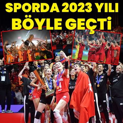 Sporda 1 yıl böyle geçti!