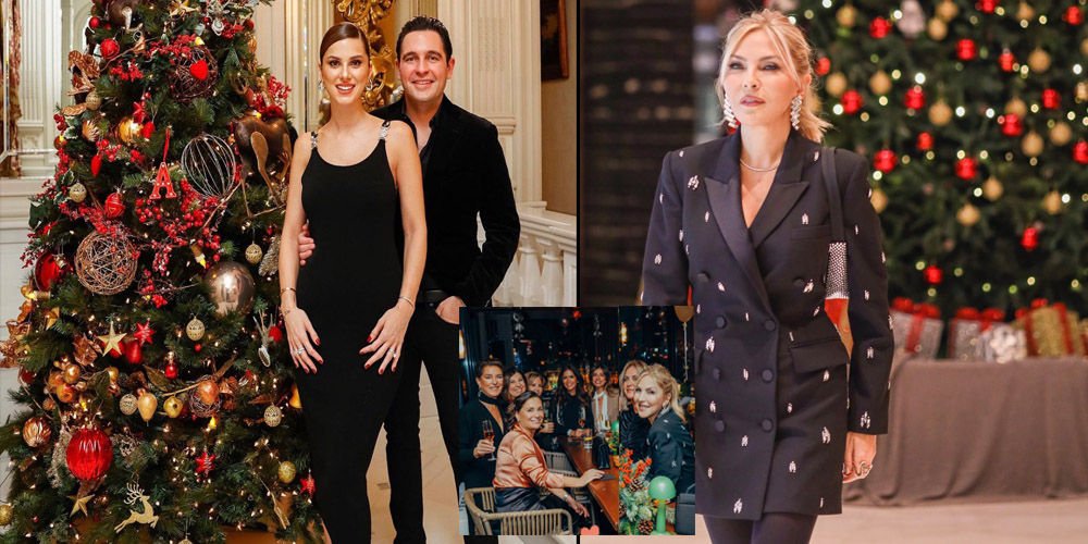 Dostlarla yılbaşı yemeği...