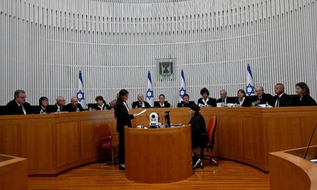 İsrail Yüksek Mahkemesi Baş Yargıç Hayut Başkanlığında toplanarak vetoyu karara bağladı...
