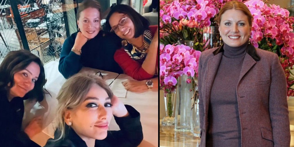 Dostlarıyla bir arada...