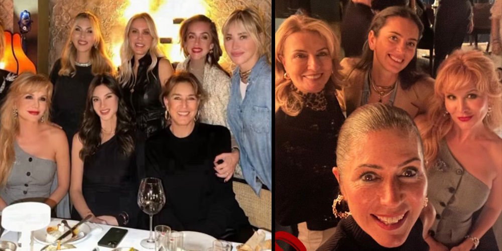 Yakın dostlar yemeğe çıktı