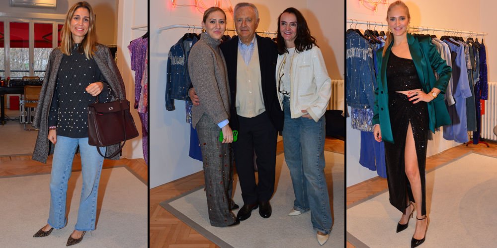 Moda tutkunları açılışta...