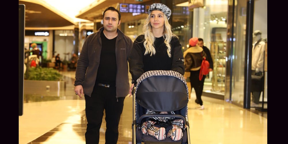 Los Angeles dönüşü İstanbul'da alışveriş