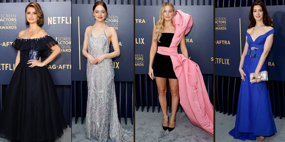 SAG Ödülleri'nde kırmızı halı stilleri...