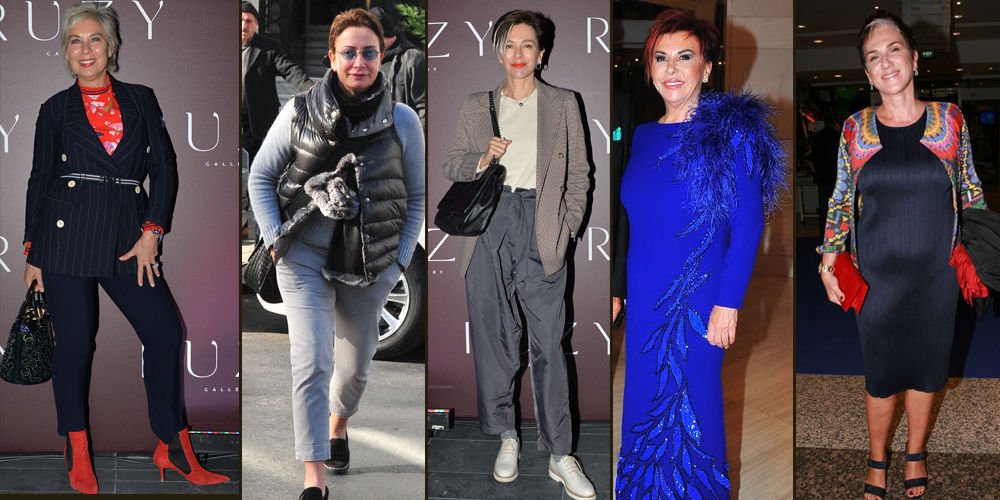 Kısa saç modasının temsilcileri..