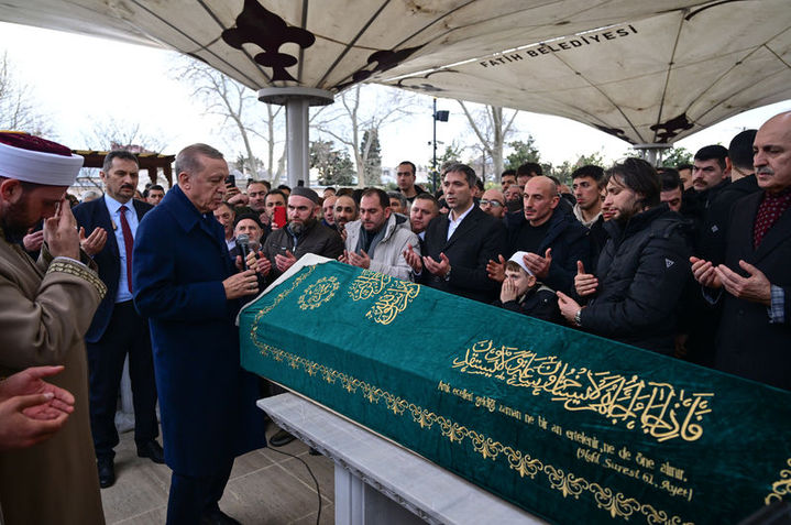 Cumhurbaşkanı Recep Tayyip Erdoğan, trafik kazasında hayatını kaybeden AK Parti İstanbul İl Kadın Kolları Başkan Yardımcısı Fatma Sevim Baltacı'nın cenaze törenine katılmıştı