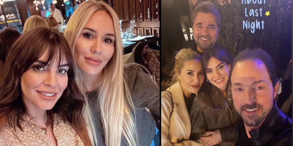 Yakın dostlar yemeğe çıktı