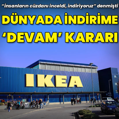 IKEA dünya genelinde indirime devam edecek