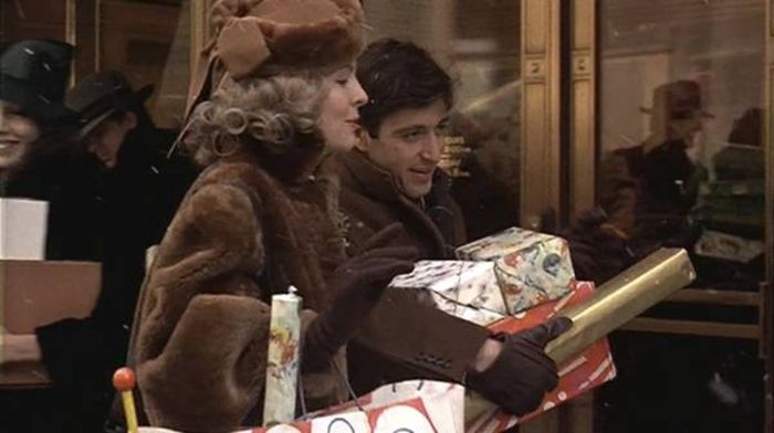 The Gotfather filminde Kay Adams (Diane Keaton) ve Michael Corleone (Al Pacino)  