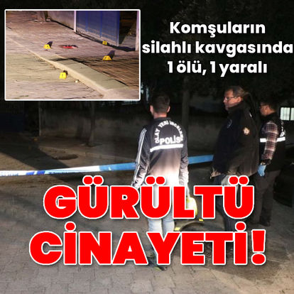 Komşuların gürültü kavgası: 1 ölü, 1 yaralı - Güncel haberler