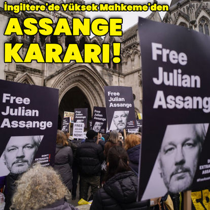 İngiltere'de Yüksek Mahkeme, Julian Assange'ın ABD'ye hemen iade edilemeyeceğine hükmetti